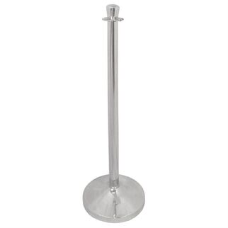Picture of Stanchion Barrier Post Flat Top Stainless Steel