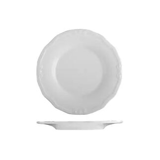 Picture of Tiffany Round Scalloped Plate 200mm