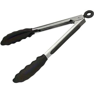 Picture of Utility Locking Tong with Black Silicone Head SS 230mm