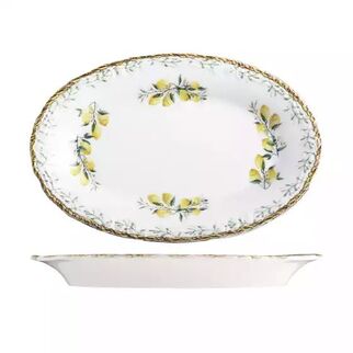Picture of Verona Oval Scalloped Plate 260*170mm