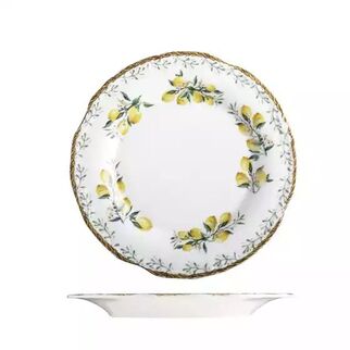 Picture of Verona Round Scalloped Plate 250mm